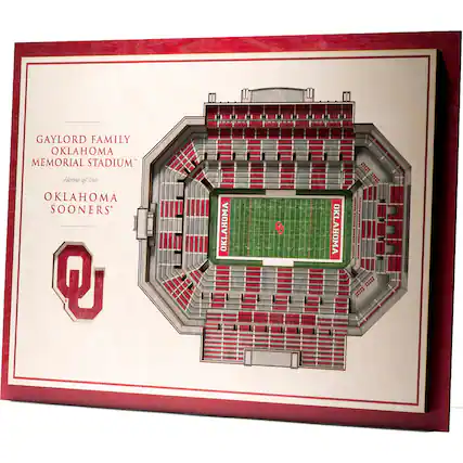 GAYLORD FAMILY
OKLAHOMA
MEMORIAL STADIUM*
Home of the
OKLAHOMA SOONERS*