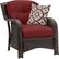 Alt View 14. Hanover - Strathmere 6-Piece Lounge Set - Brown/Red.