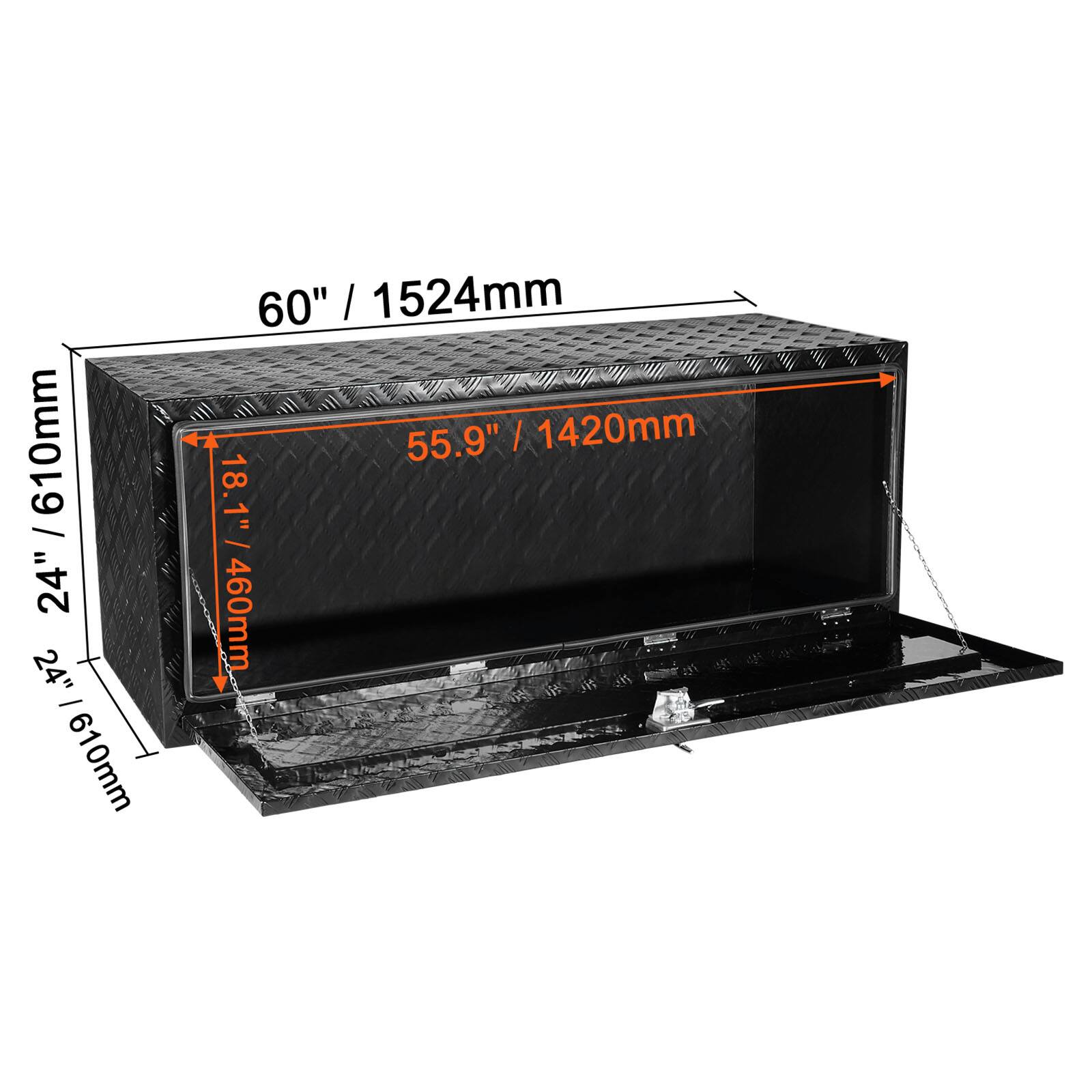 60" / 1524mm
55.9" / 1420mm
18.1" / 460mm
24" / 610mm