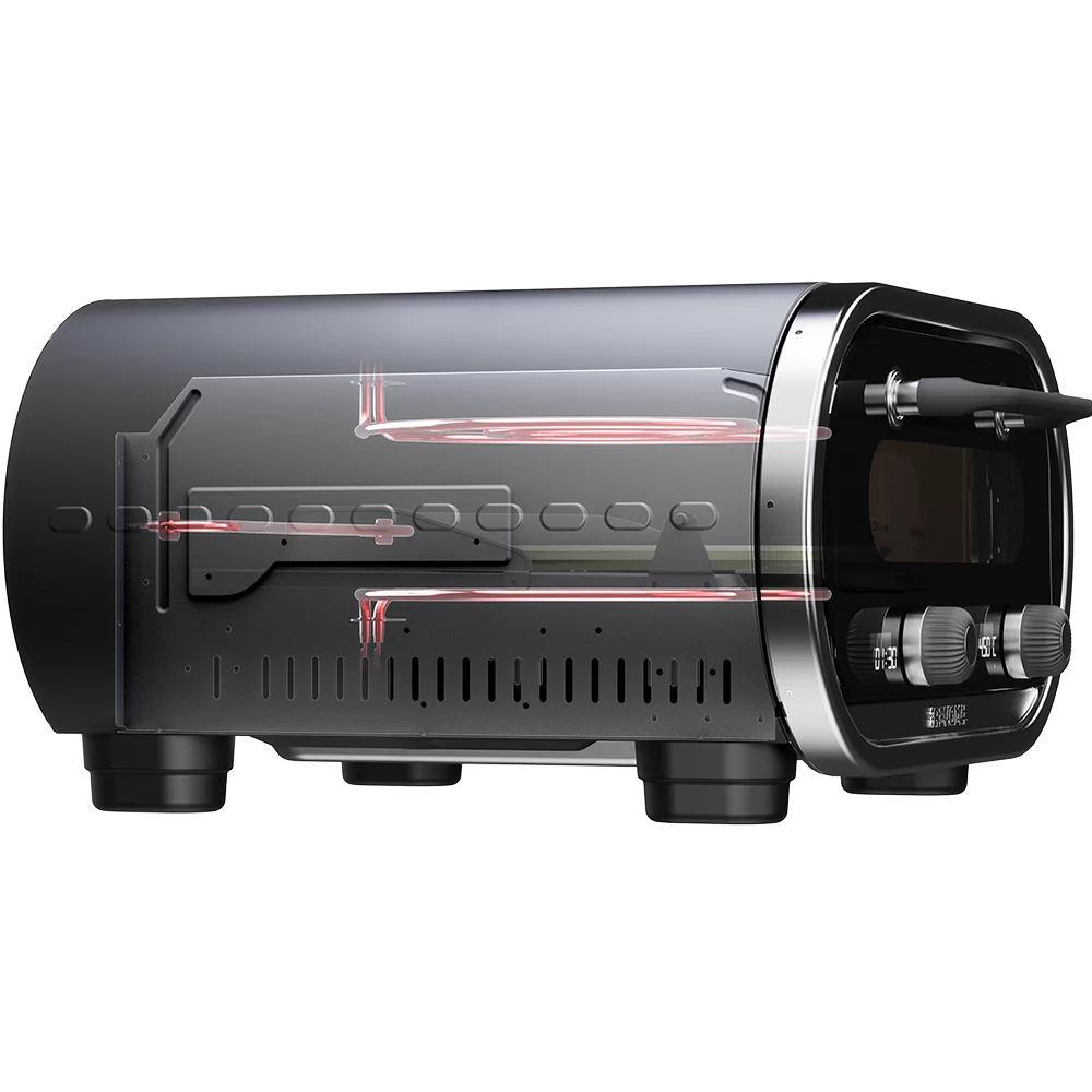 Alt View 2. Revolve - Evolve Electric Pizza Oven 13 inch - Black.