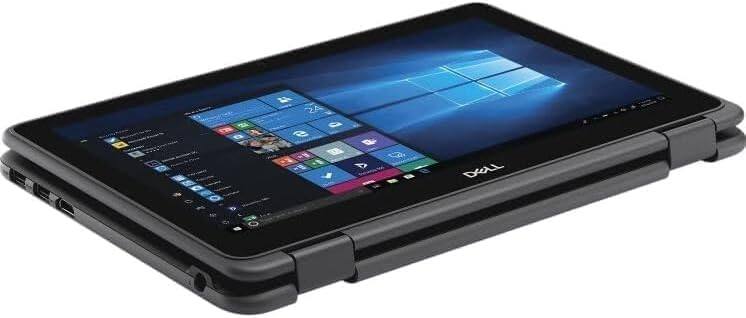 Back. Dell - Dell Latitude 3190 11.6" HD 2-in-1 Touchscreen Laptop Intel N5030 1.1Ghz 8GB Ram 256GB SSD Windows 11 Pro.