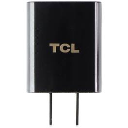 TCL - Travel Charger USB-A Wall Adapter UC13US 5V 2A - Black - Black