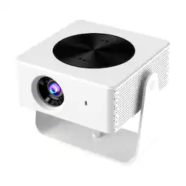 Cluzine - Smart Android Multimedia Projector, 120" Screen, 5G WiFi, HD, Portable Home Theater