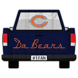 Fan Creations - Chicago Bears 12'' x 12'' Truck Back D-cor - Multicolor