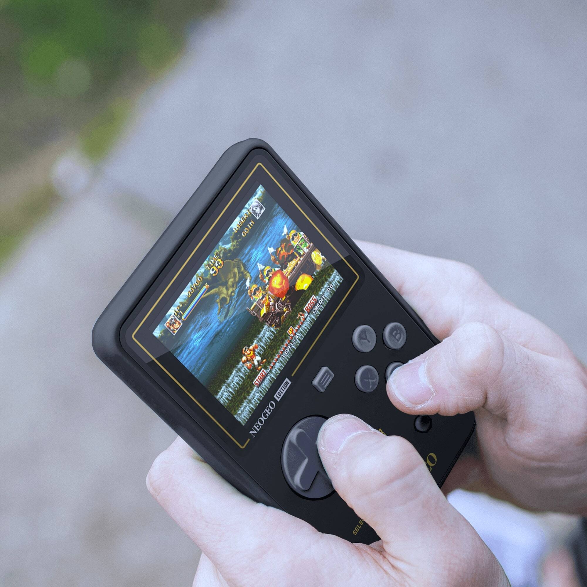 HyperMegaTech Data East Super Pocket, 18 Classic Arcade Games