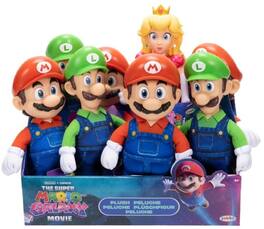 Jakks Pacific - Super Mario Galaxy movie Basic Roto Plush 8ct wave 2 assortment - COLLECTIBLES - Multicolor