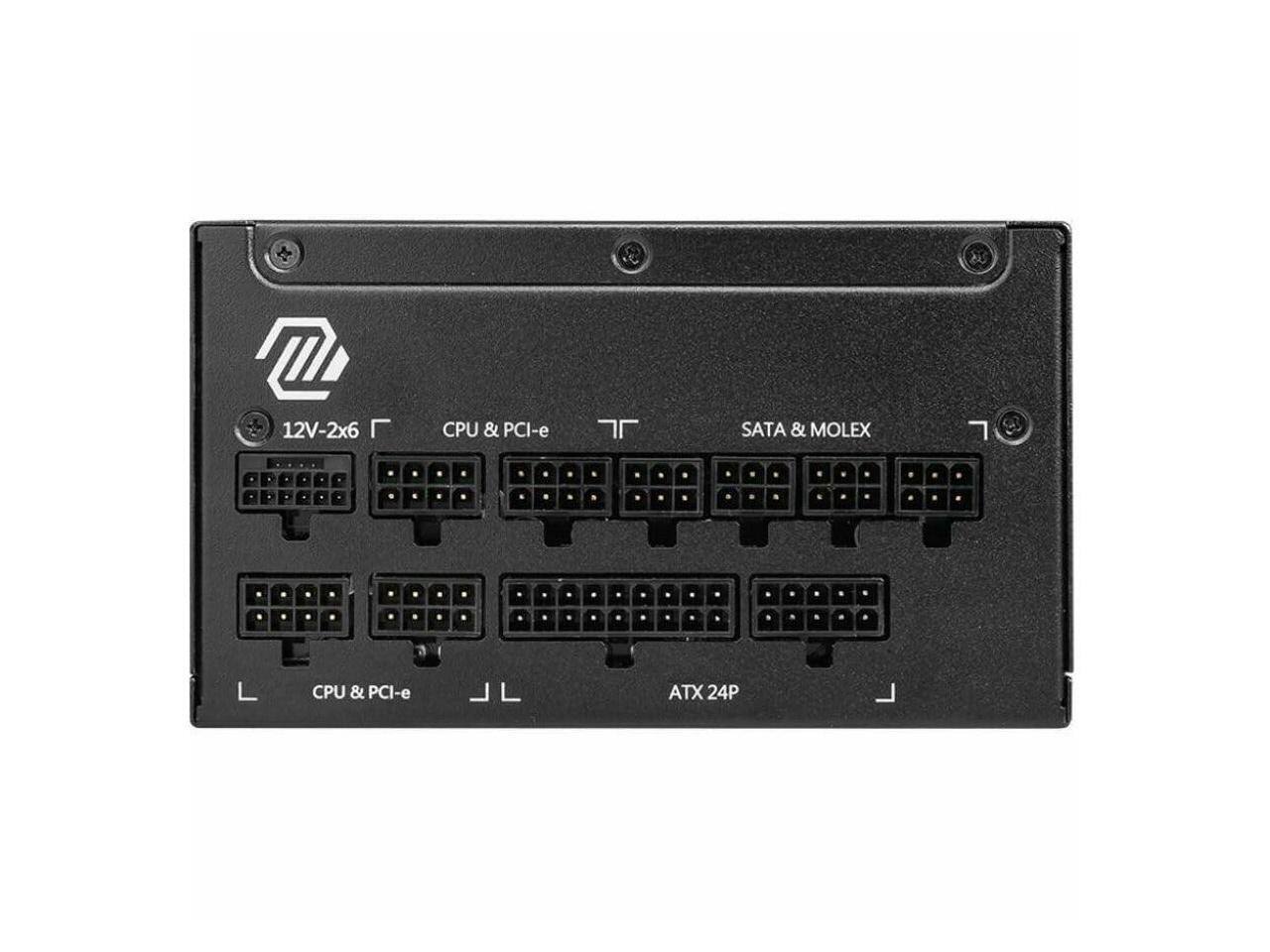 12V-2x6  
CPU & PCI-e  
SATA & MOLEX  
ATX 24P