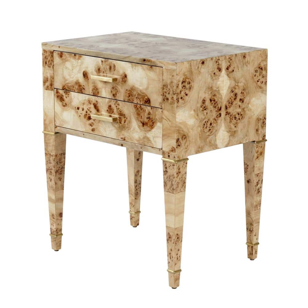 Butler Specialty - Kai 2 Drawer End Table - Light Brown price history on PriceWatchPro