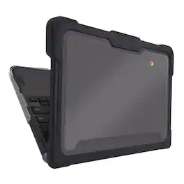 SaharaCase - Lenovo 100E/100W Gen 3 Chromebook 11.6-inch Case | Pro Shield Design | Shock-Absorbing Corners | Venture Series - Clear/Black