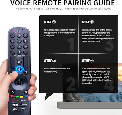 MR23GA Reemplazo Para LG Magic Remote 2023 Control Remoto Para LG Smart TV Remoto Con Puntero Y Funcion De Voz MR23GA Reemplazo Para LG Magic Remote 2023 Control Remoto Para LG Smart TV Remoto Con Puntero Y Funcion De Voz
