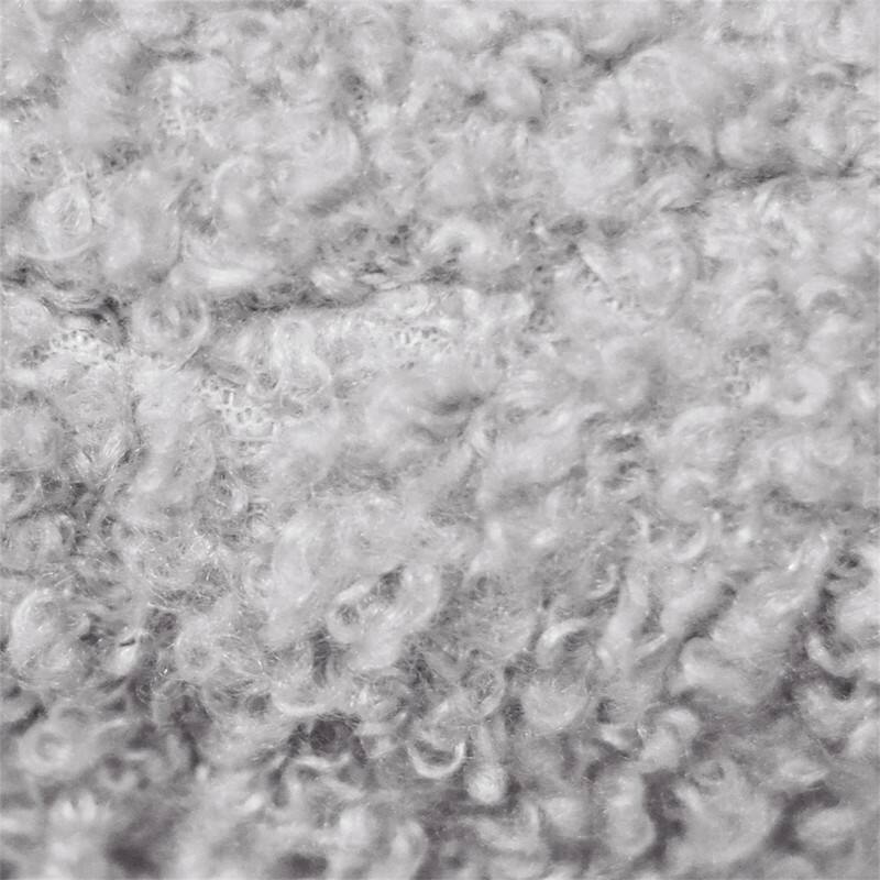 Alt View 6. HTUTWOO - Storage Ottoman Bench for Bedroom - Faux Fur Upholstered Bench with Gold Legs, Padded Storage Bench for Living Room - Grey.