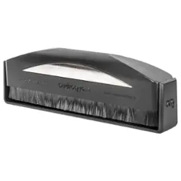 AudioQuest - Silver Anti-Static Record Brush Removes Static, Dust, Debris from Vinyl Records - Black