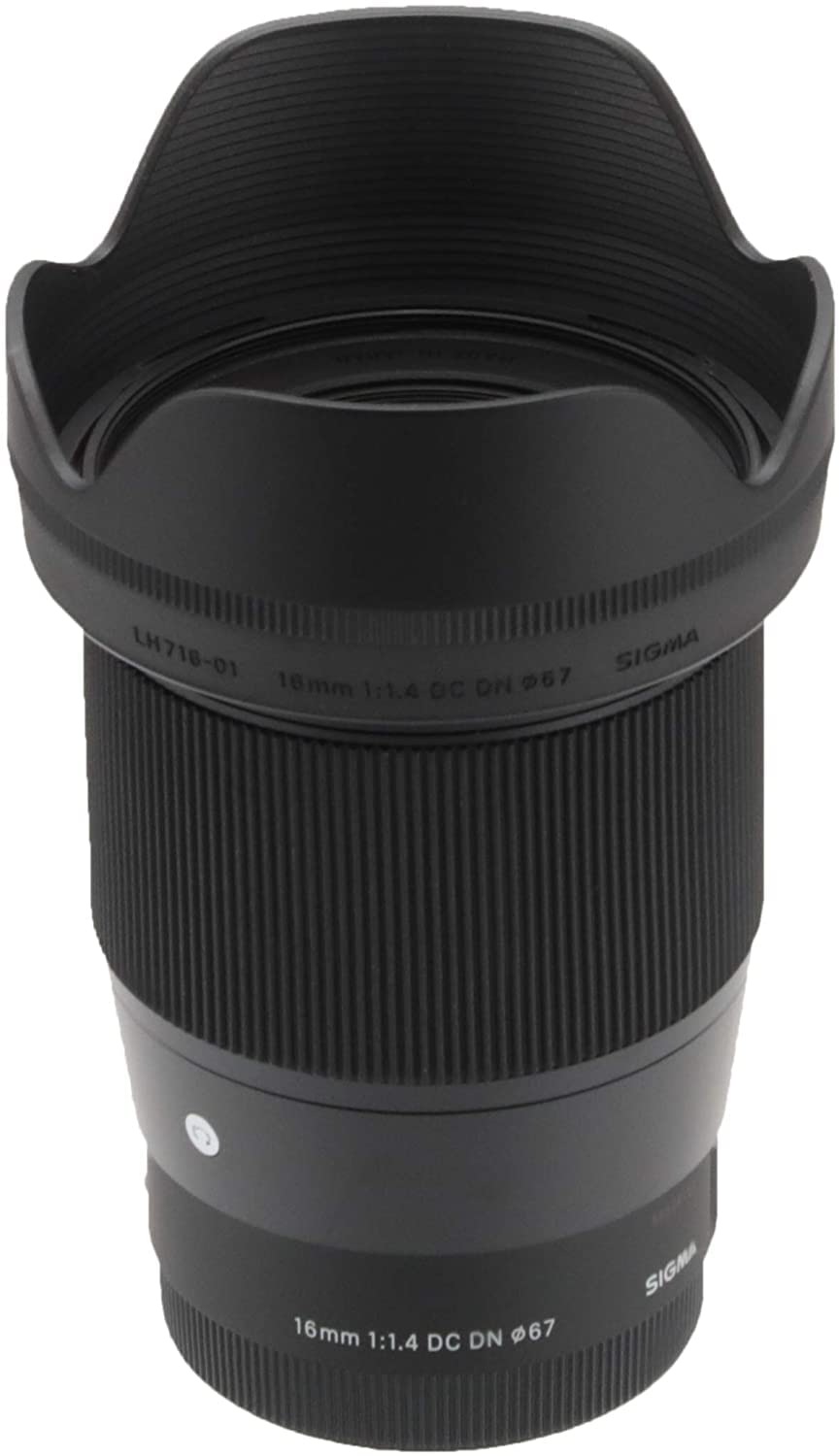 LH718-01 SIGMA 16mm 1:1.4 DC DN 67  
16mm 1:1.4 DC DN Ø67
