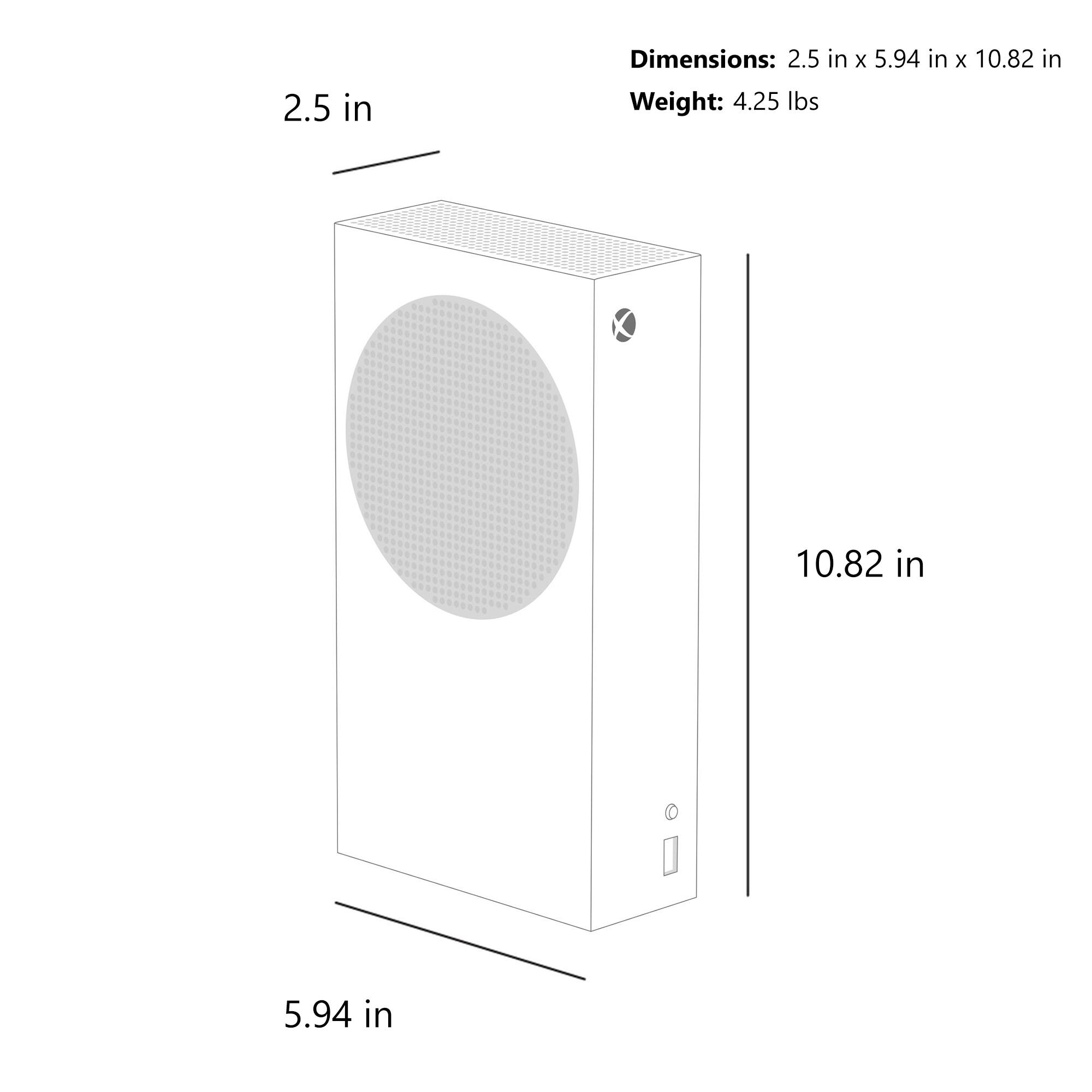 Dimensions: 2.5 in x 5.94 in x 10.82 in
Weight: 4.25 lbs