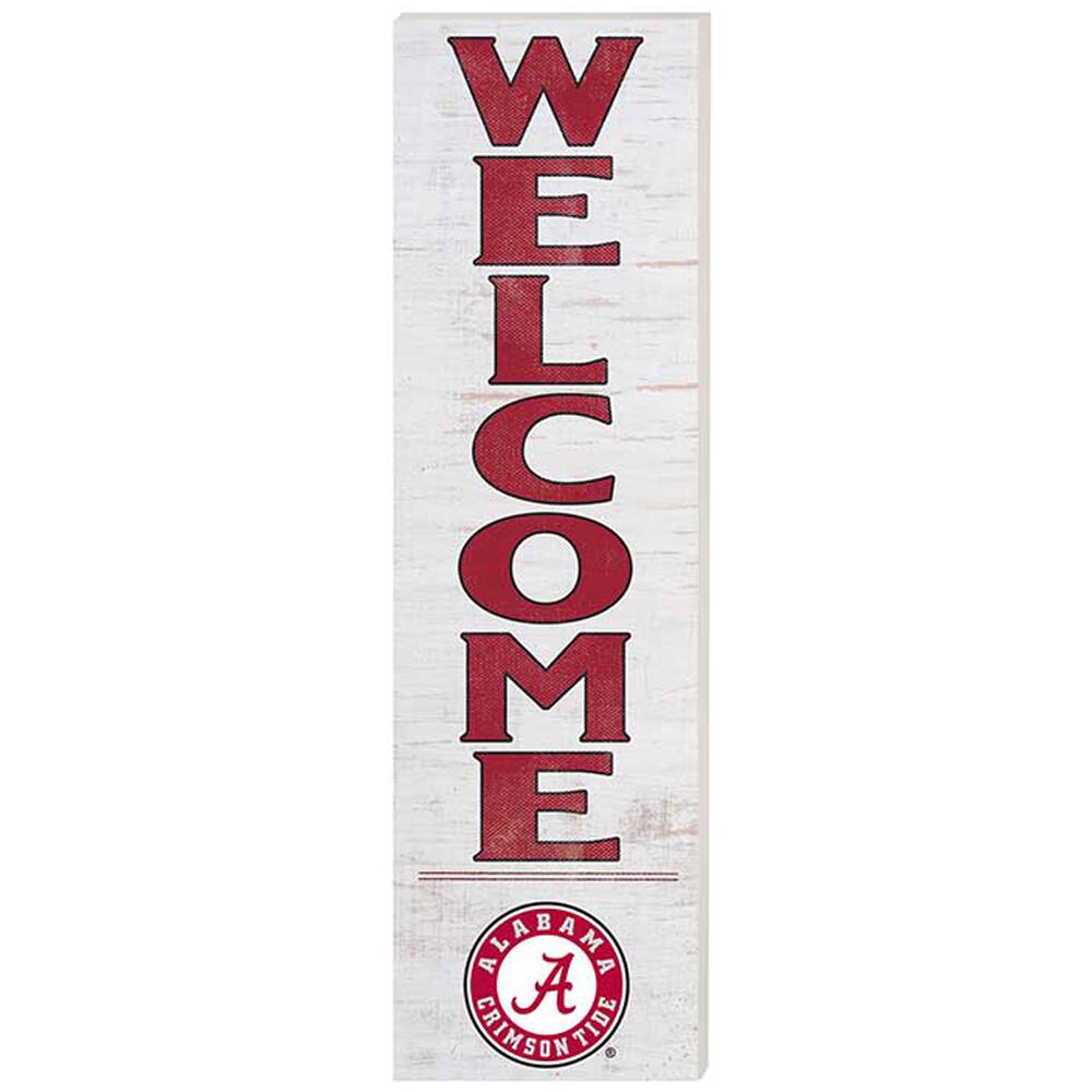 Alabama Crimson Tide 10'' x 35'' Indoor/Outdoor Welcome Sign