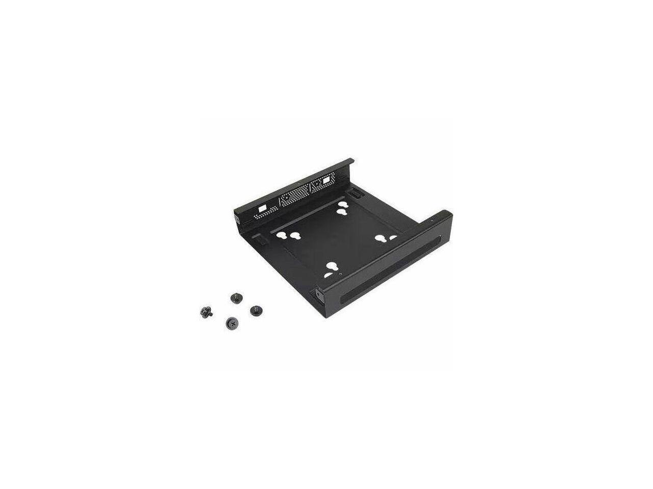 Alt View 2. Lenovo - Lenovo Mounting Bracket for Desktop Computer, Workstation - Black - Black - Black.