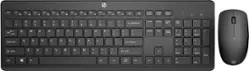 HP - 230 Full-size Wireless Keyboard and Mouse Bundle - Black - Front_Zoom