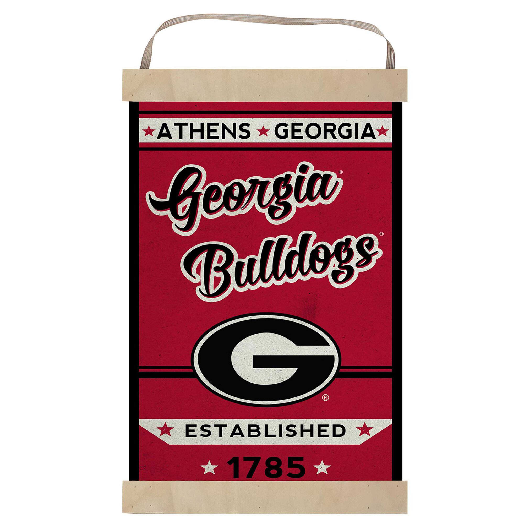 ATHENS GEORGIA  
Georgia Bulldogs  
ESTABLISHED 1785