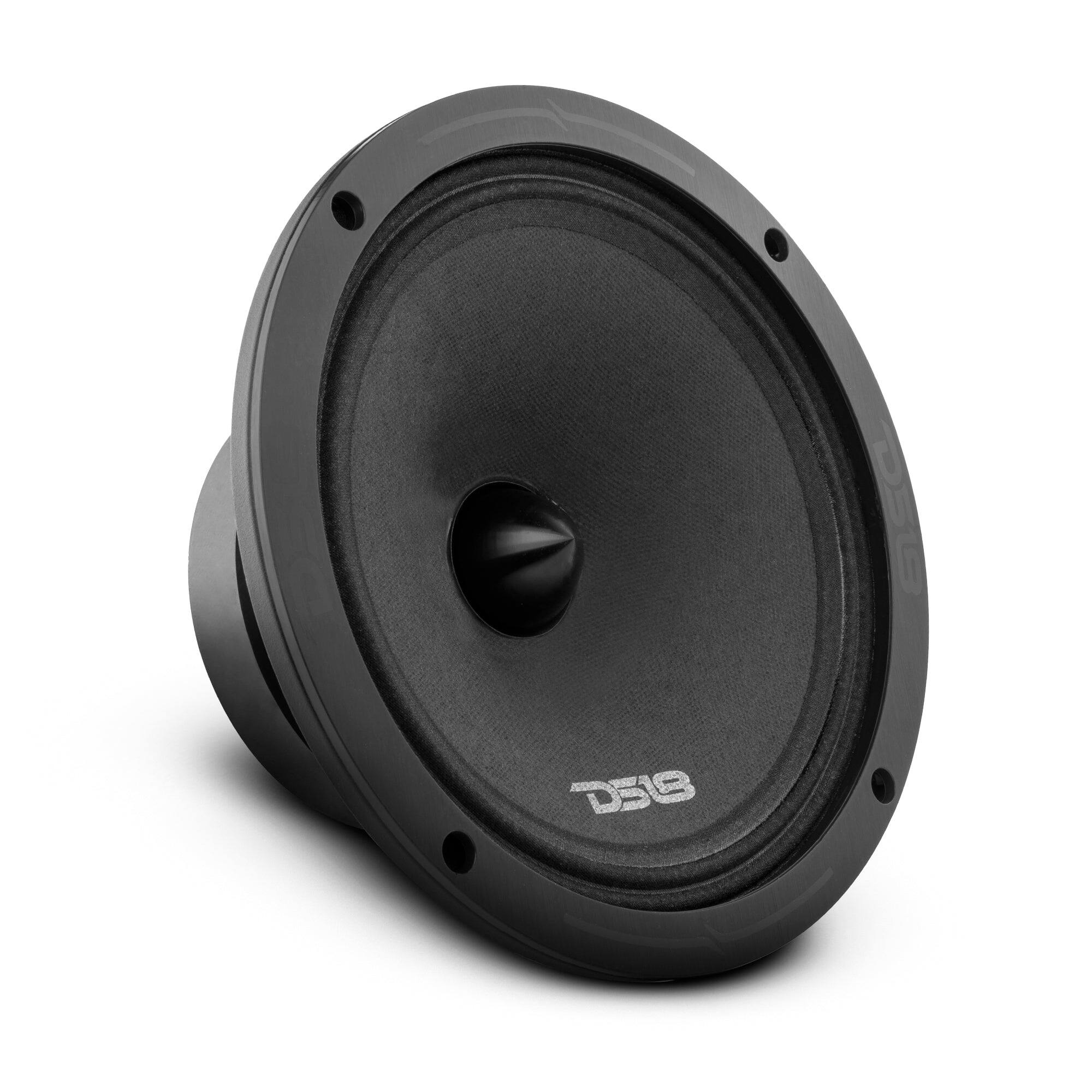 DS18 Audio - PRO-ZXI 8" Mid-Range Loudspeaker with Bullet, 350W RMS 4-Ohm