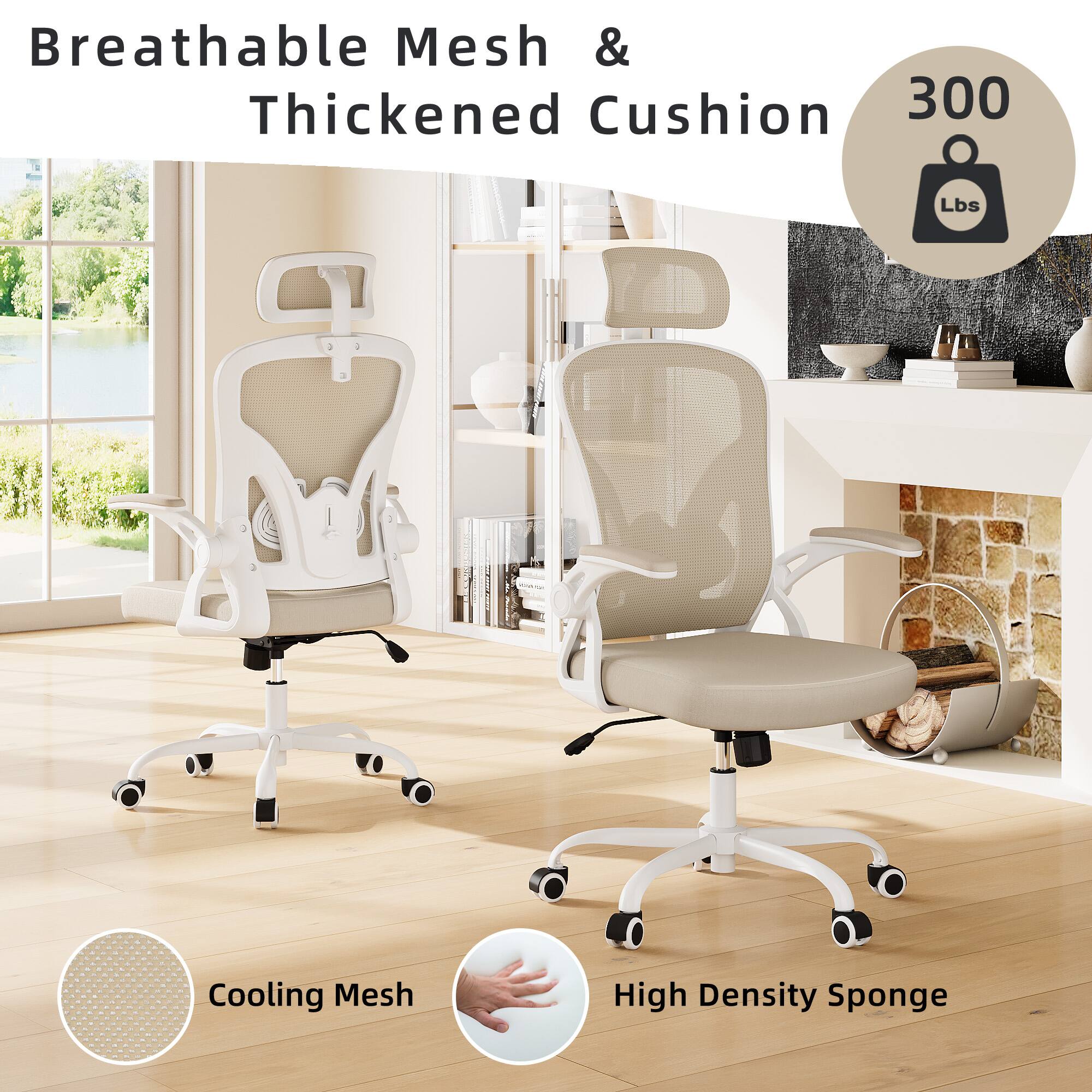 Breathable Mesh & Thickened Cushion

300 Lbs

Cooling Mesh

High Density Sponge