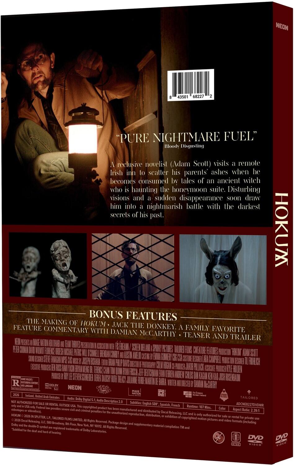Alt View 1. Hokum   - DVD.