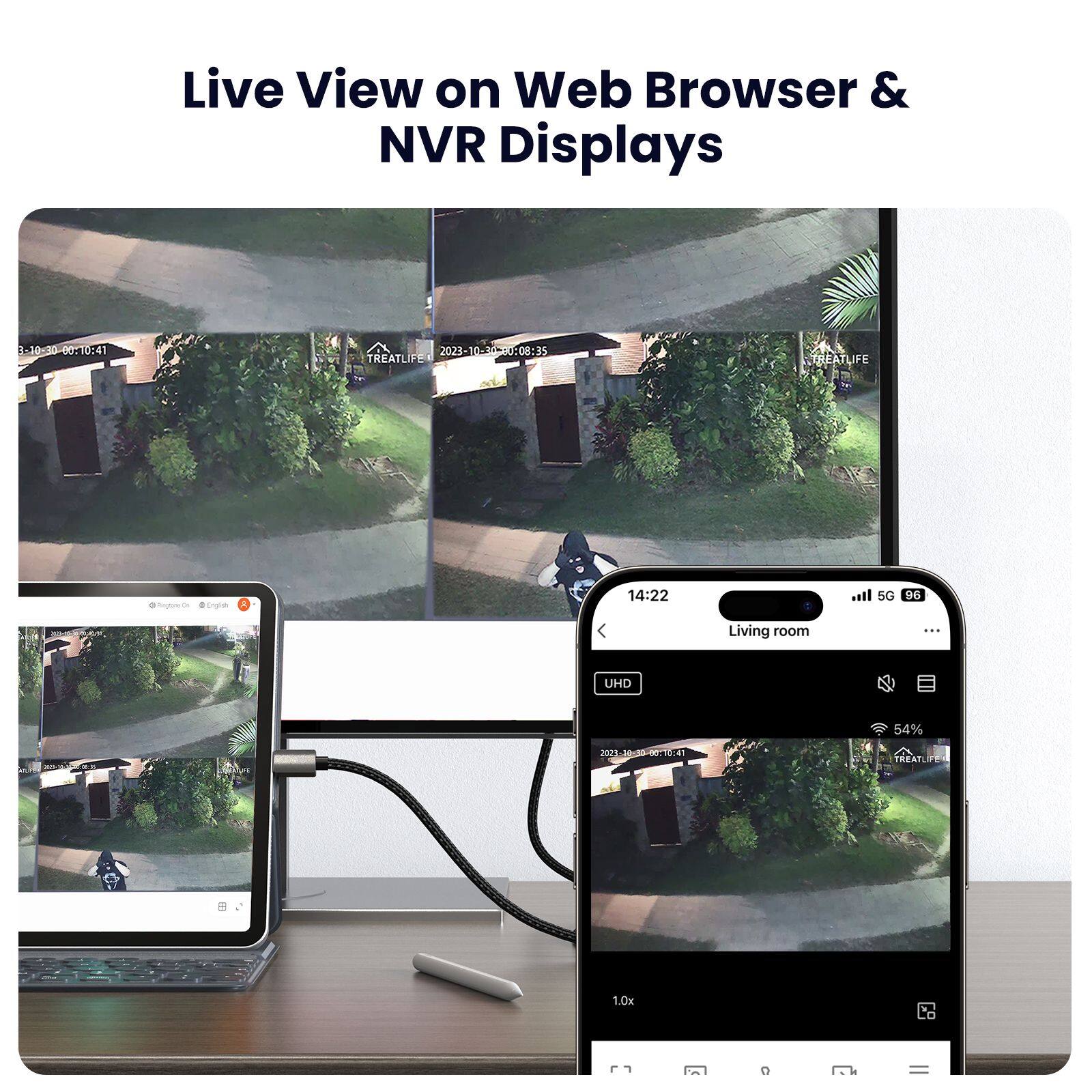 Live View on Web Browser & NVR Displays

- 2023-10-05 10:41
- 2023-10-05 08:35
- Living room
- UHD
- 54%
- 1.0x