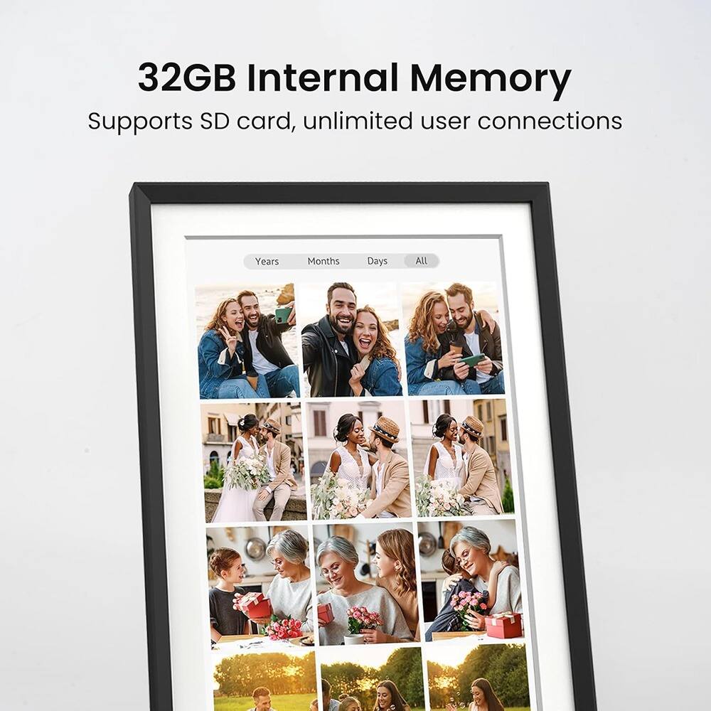 32GB Internal Memory  
Supports SD card, unlimited user connections