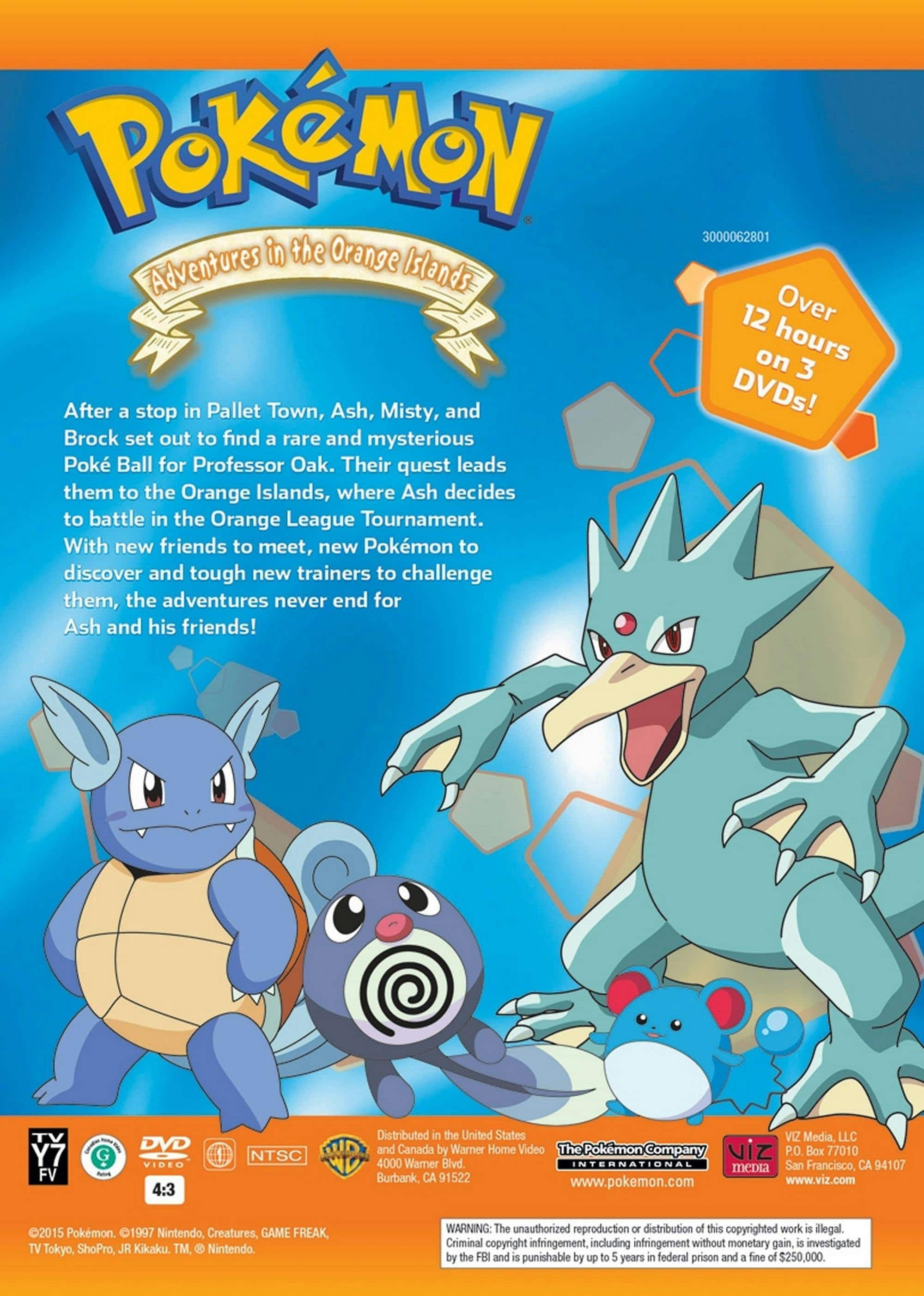 Pokémon: Adventures On the Orange Islands Complete Collection (Box