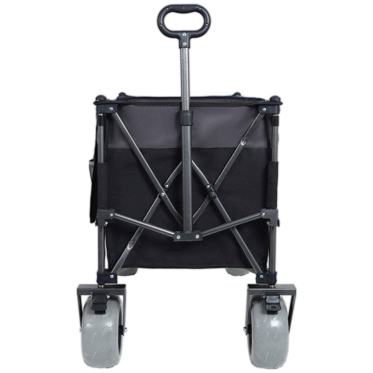 Alt View 8. Loheer - Loheer Heavy Duty Folding Wagon, All Terrain Balloon Wheels, 480 lb Capacity for Sand and Rough Terrain.