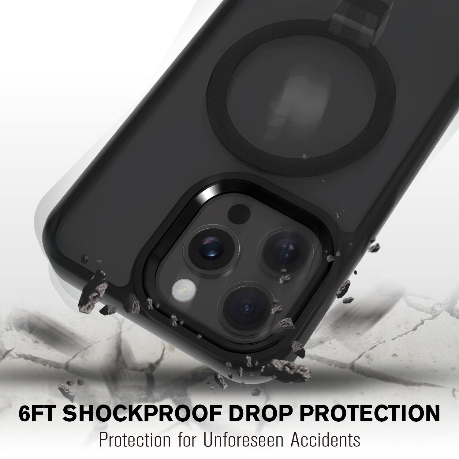 6FT SHOCKPROOF DROP PROTECTION  
Protection for Unforeseen Accidents