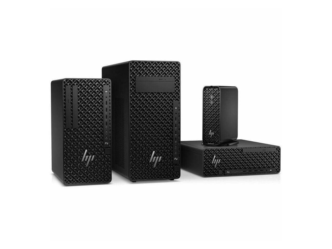 Alt View 4. HP - HP Z2 G1i SFF Desktop Computer U9 285 32GB 1TB SSD W11P BN5L9UTABA - Black.