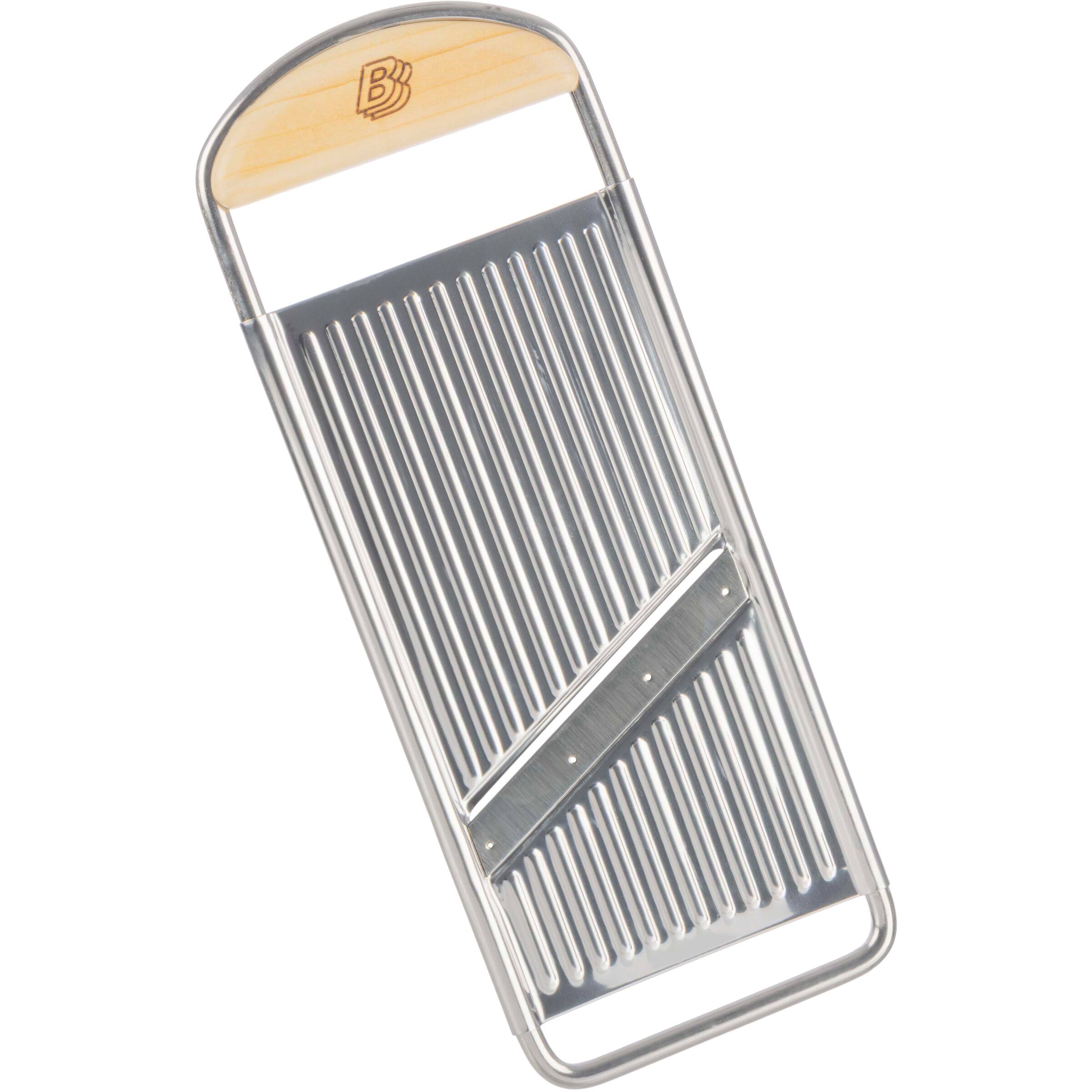 Back. Kings County Tools - Mandoline Slicer for Kitchen - Silver and Orange.