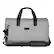 Front. Bugatti - Reborn Collection Convertible Duffle Bag - Gray.