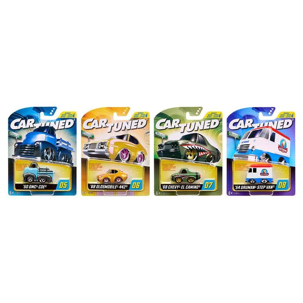 A - m WET . YOu -. - CAR-TUNED CAR TUNED CAR TUNED CAR TUNED CONORT L2Osza WRA DSS E K 50 GMC-COE 05 5 68 OLOSMOBILE 442 06 68 CHEVY EL CAMINO 07 '54 GRUMAN- STEP VAN 08