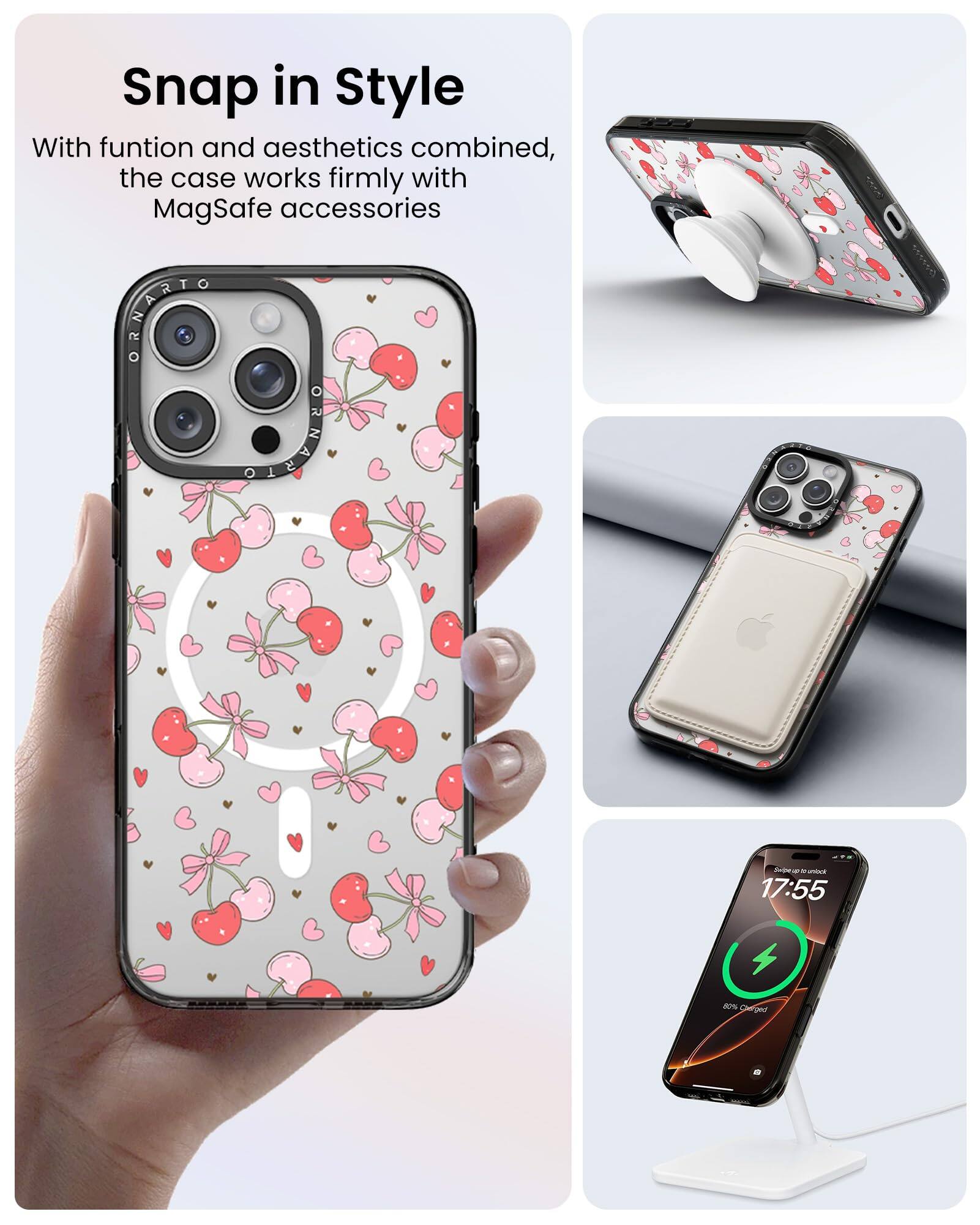 Snap in Style

With function and aesthetics combined, the case works firmly with MagSafe accessories

17:55
Swipe up to unlock
80% Charged