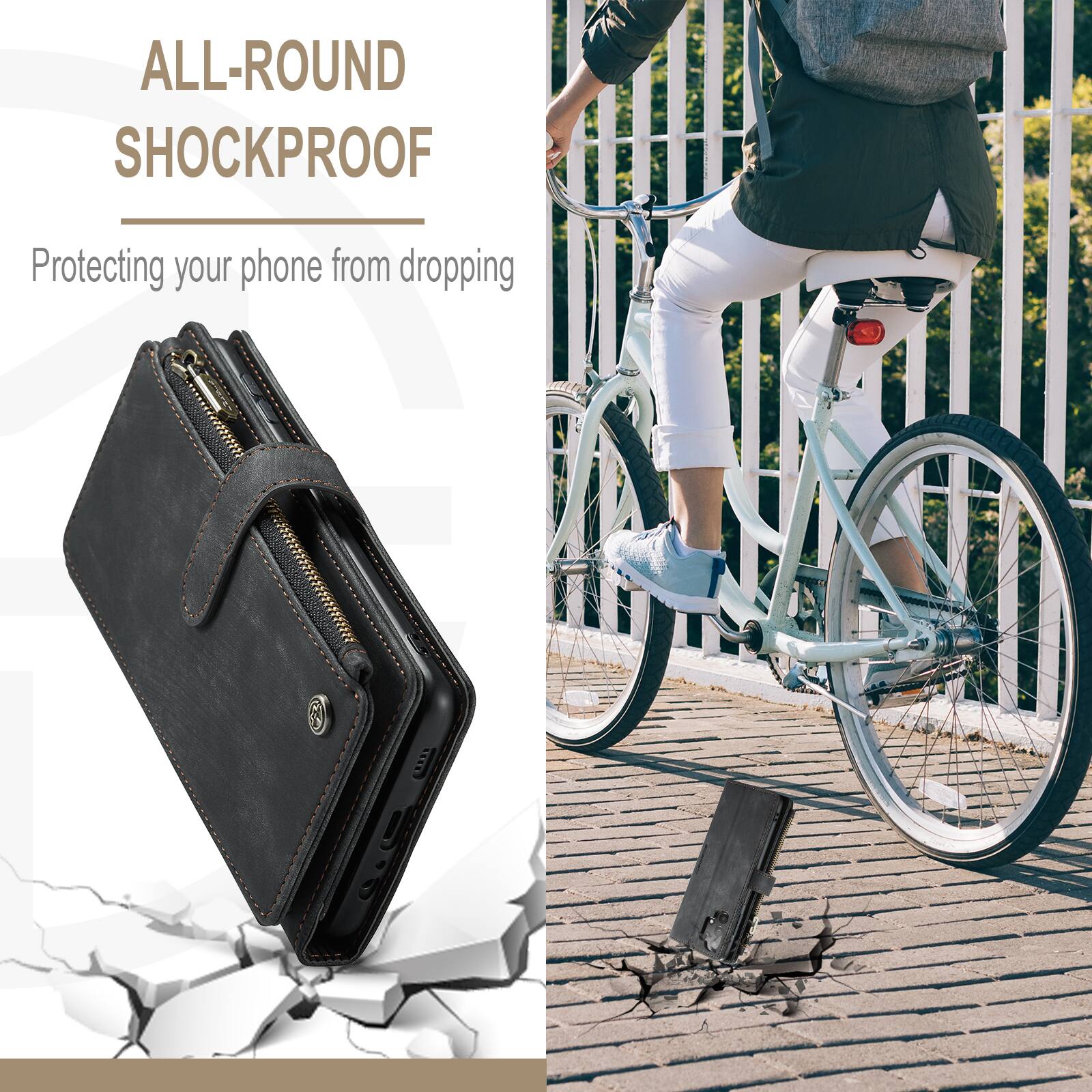 ALL-ROUND SHOCKPROOF  
Protecting your phone from dropping