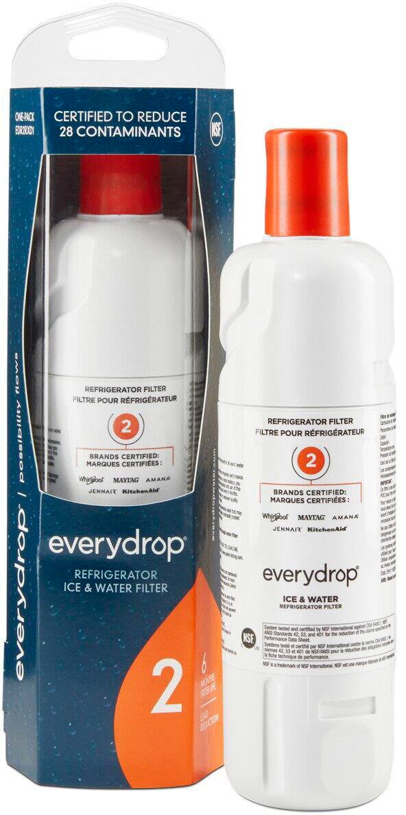 Whirlpool - EveryDrop 2 Ice and Water Filter - White