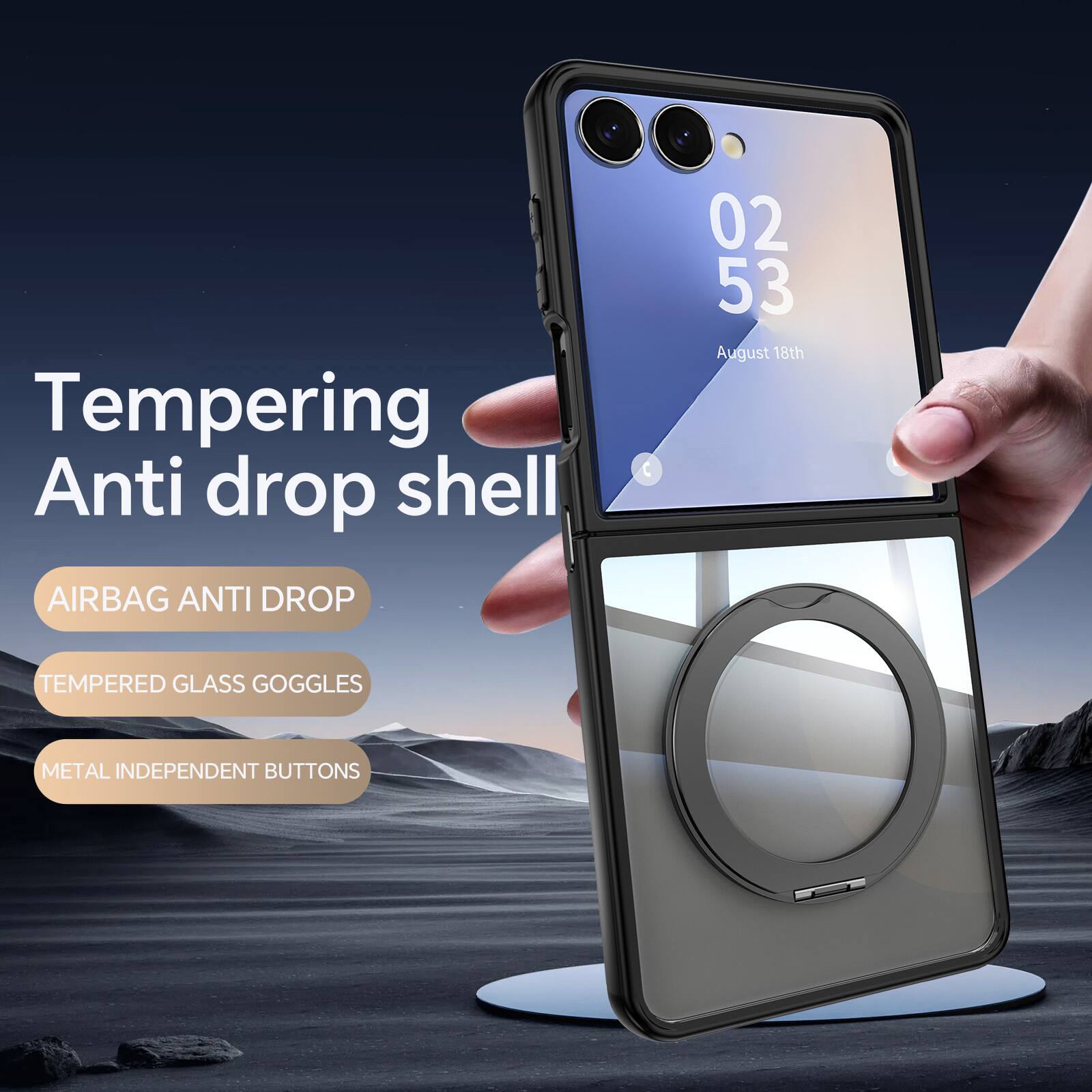 Tempering Anti drop shell

02 53 August 18th

AIRBAG ANTI DROP
TEMPERED GLASS GOGGLES
METAL INDEPENDENT BUTTONS