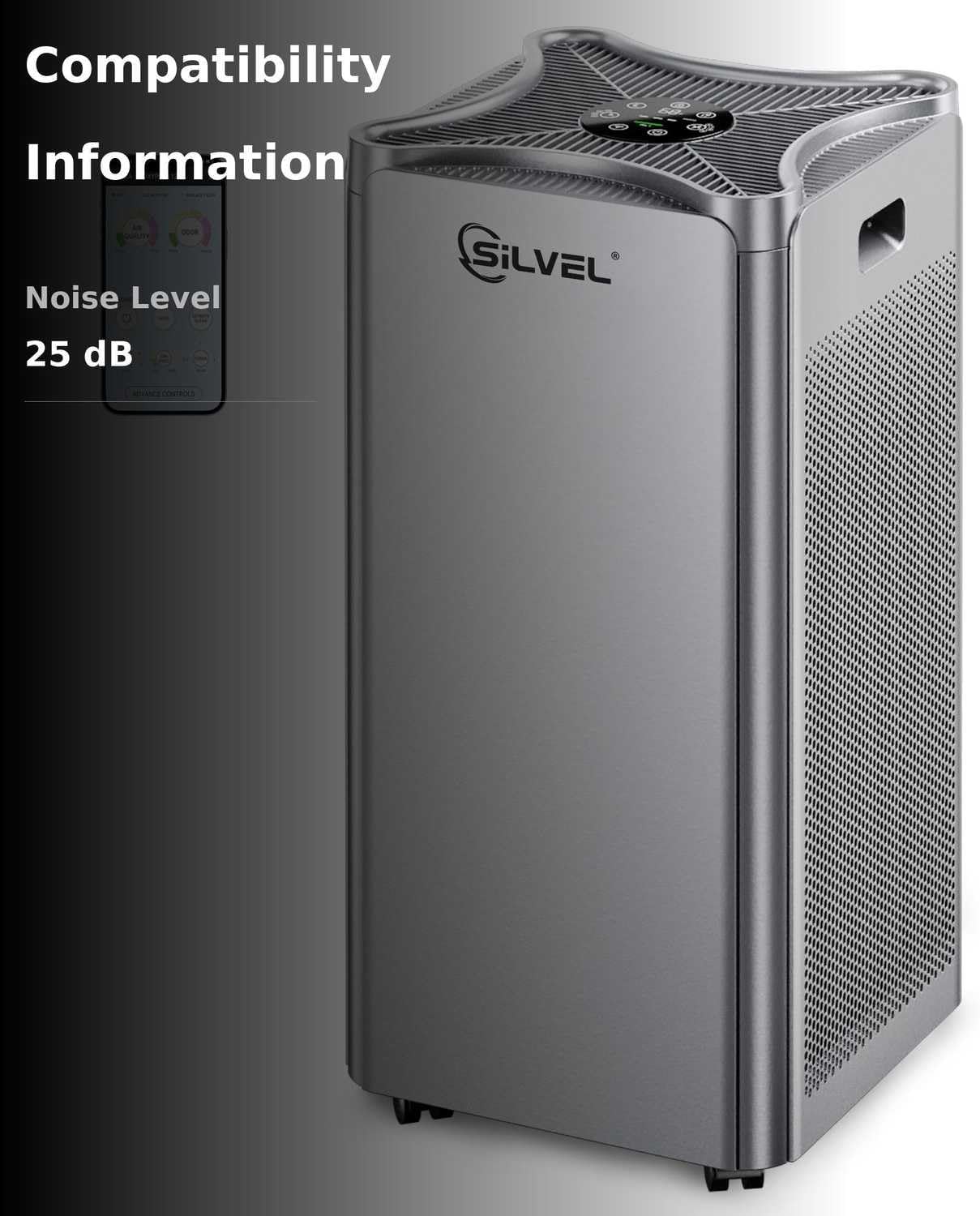 Compatibility Information  
Noise Level 25 dB