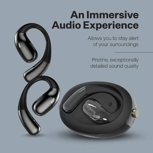 transonix  
An Immersive Audio Experience  
Allows you to stay alert of your surroundings  
Pristine, exceptionally detailed sound quality  
ntt transonix C R