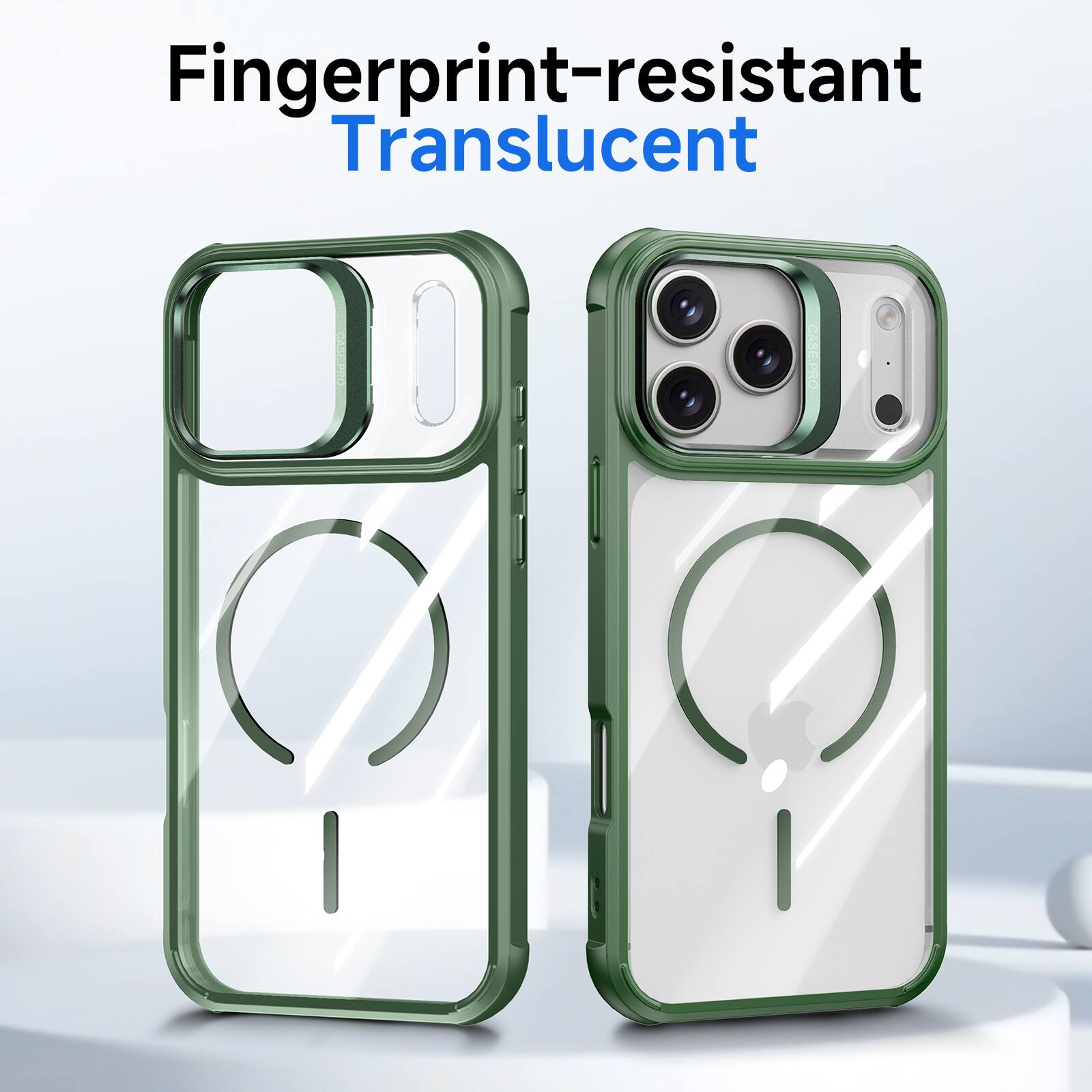 Fingerprint-resistant Translucent