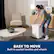 EASY TO MOVE
Built-in pocket handles and wheels