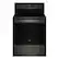 Front. Whirlpool - 5.3 Cu. Ft. Freestanding Electric Range with Air Cooking Technology, No Preheat Air Fry and Air Baking and Self Clean - Black Stainless.