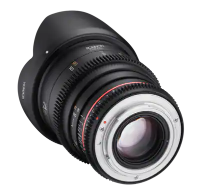 Rokinon CINE DSX 24mm Cinema Lens for Canon RF Black DSX24-RF