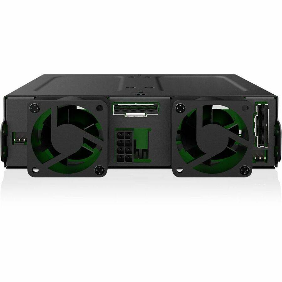 Alt View 7. Icy Dock - Icy Dock ExpressCage MB324V4P-B Drive Enclosure for 5.25" U.2, U.3, PCI Express NVMe 4.0 - SFF-8654 SlimSAS Host.