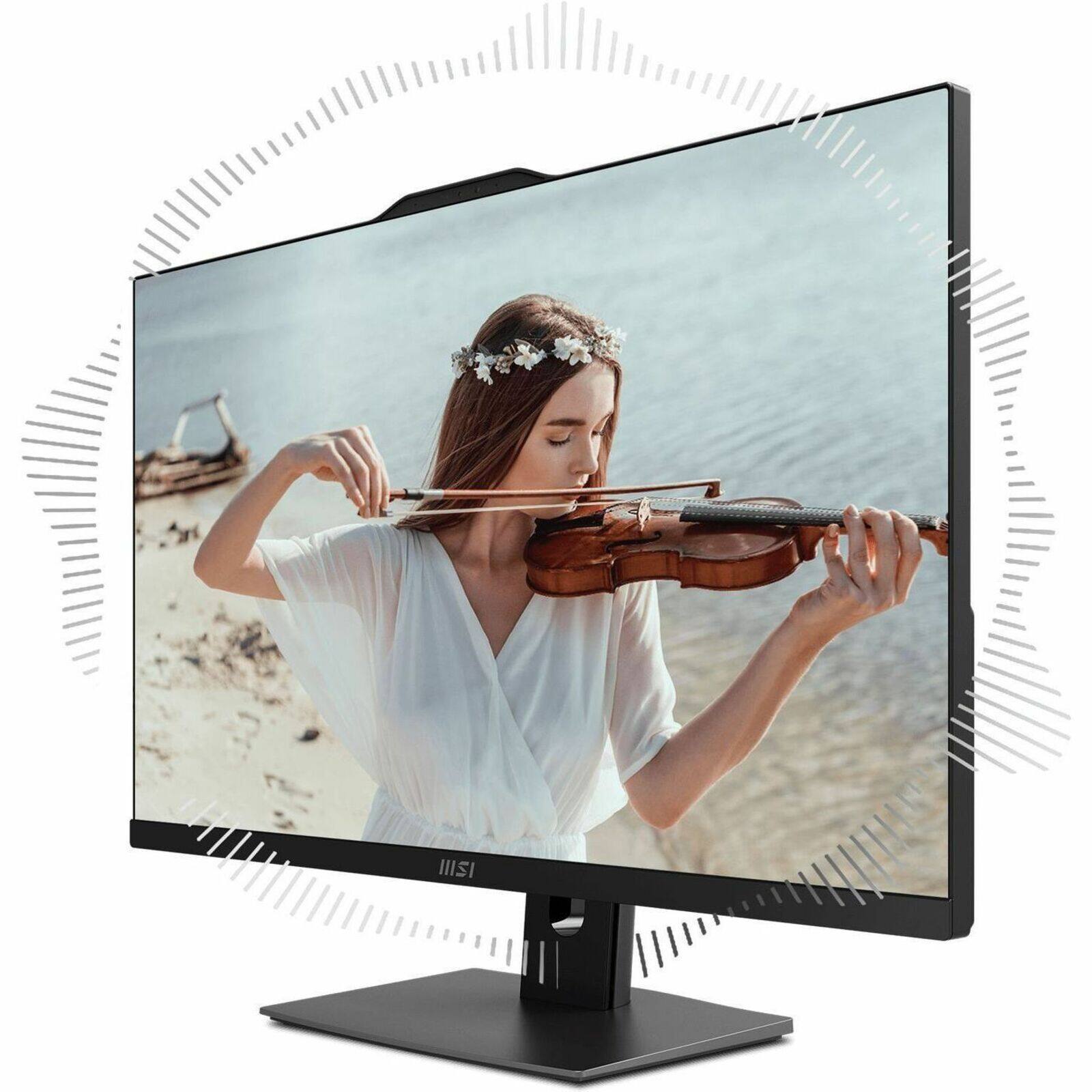 Alt View 22. MSI - Modern AM272P 1M 27" All-In-One - Intel Core Ultra 7 - 32 GB Memory - 1 TB SSD - Black.