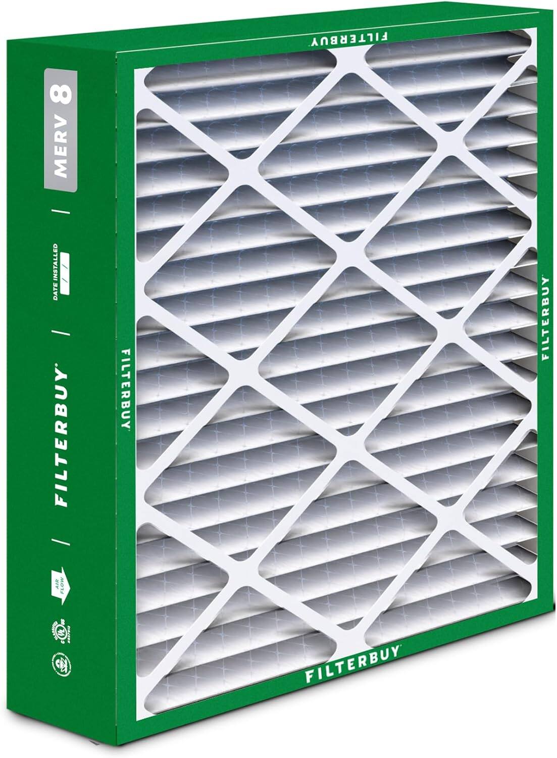 FILTERBUY 8 MERV  
INSTALLED DATE  
FILTERBUY  
AIR FLOW  
FILTERBUY  
2a C  
FILTERBUY