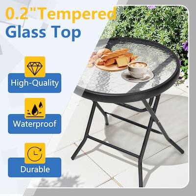 0.2" Tempered Glass Top

High-Quality
Waterproof
Durable
