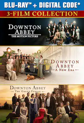 Front. Downton Abbey: 3-Film Collection - BLU-RAY.