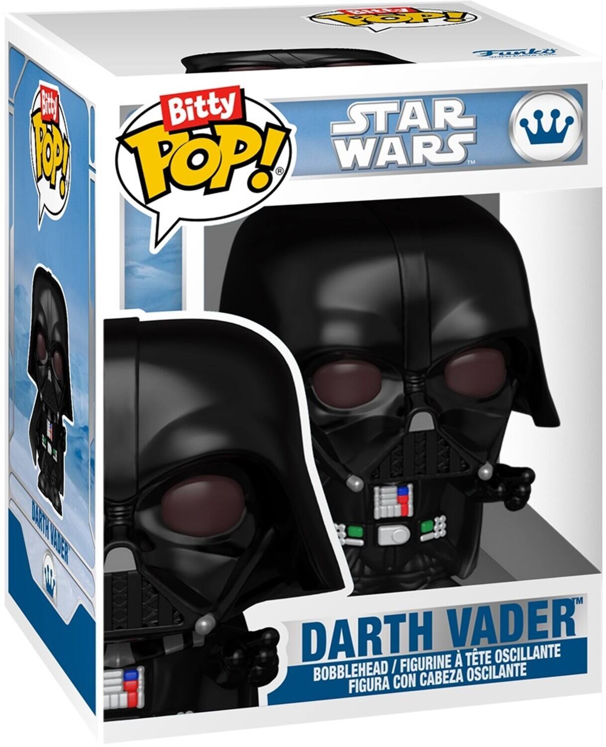 Bitty POP! STAR WARS TM DARTH VADER FIGURINE TTE OSCILANTE BOBBLEHEAD I OSCILANTE FIGURA CON CABEZA